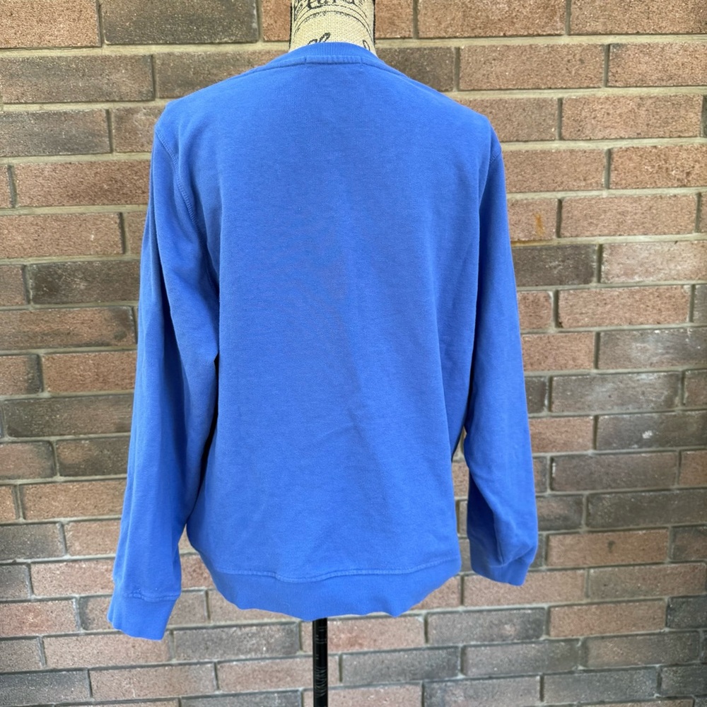WoolWorths Blue Crew Neck Sweater Size Large - Picture 3 of 6
